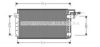 AVA QUALITY COOLING CT5009 Condenser, air conditioning